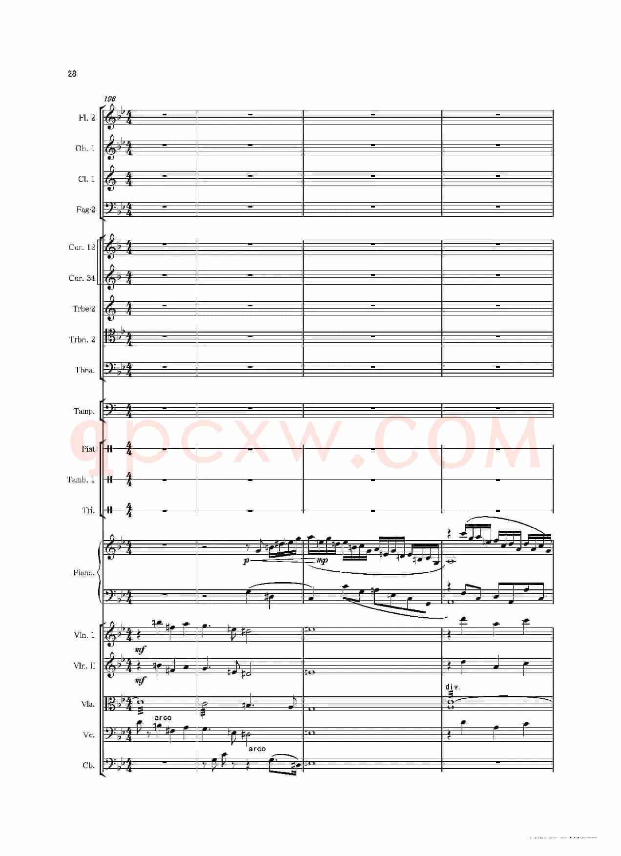 第一钢琴协奏曲(Piano Concerto No·1)