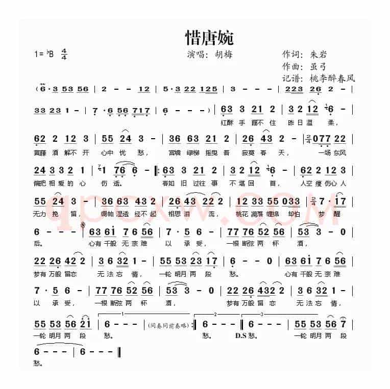 惜唐婉