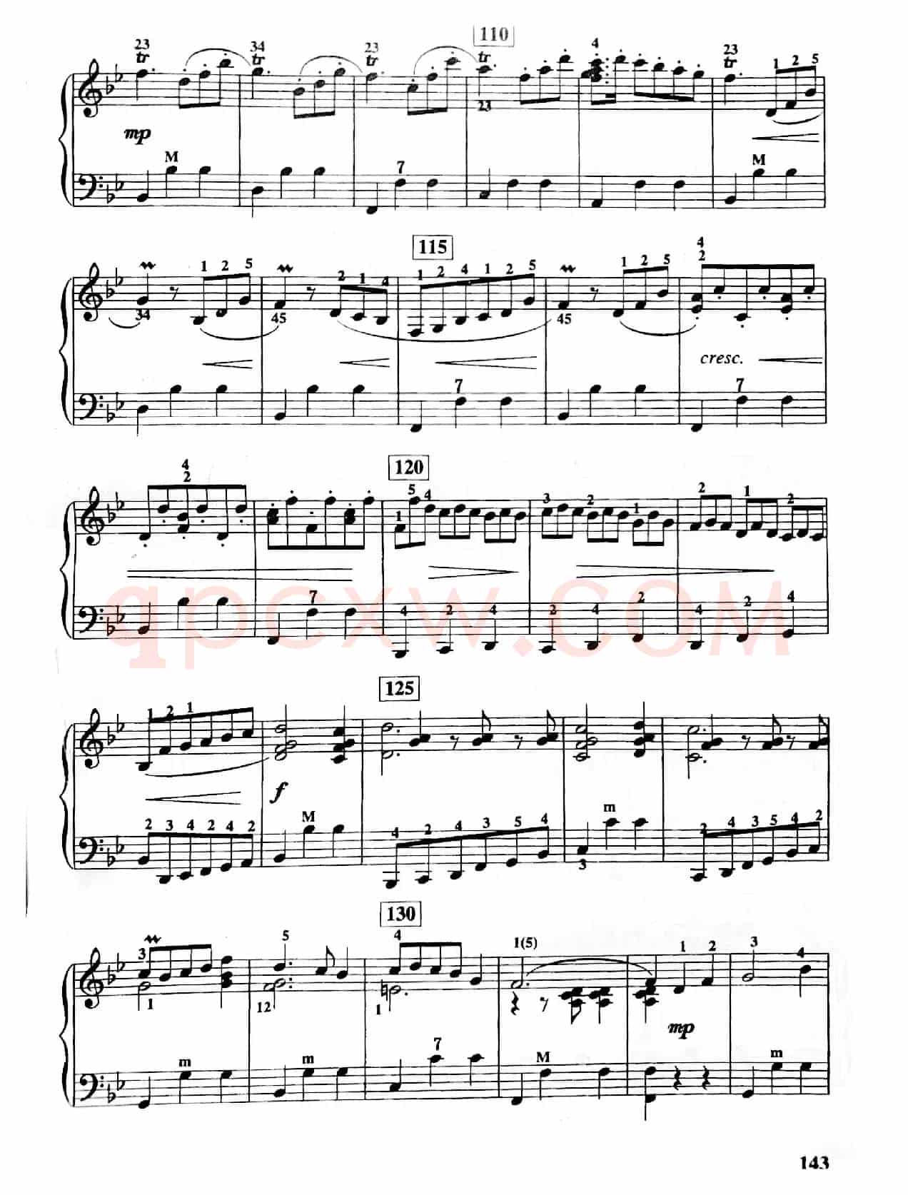 故乡圆舞曲（手风琴五线谱）