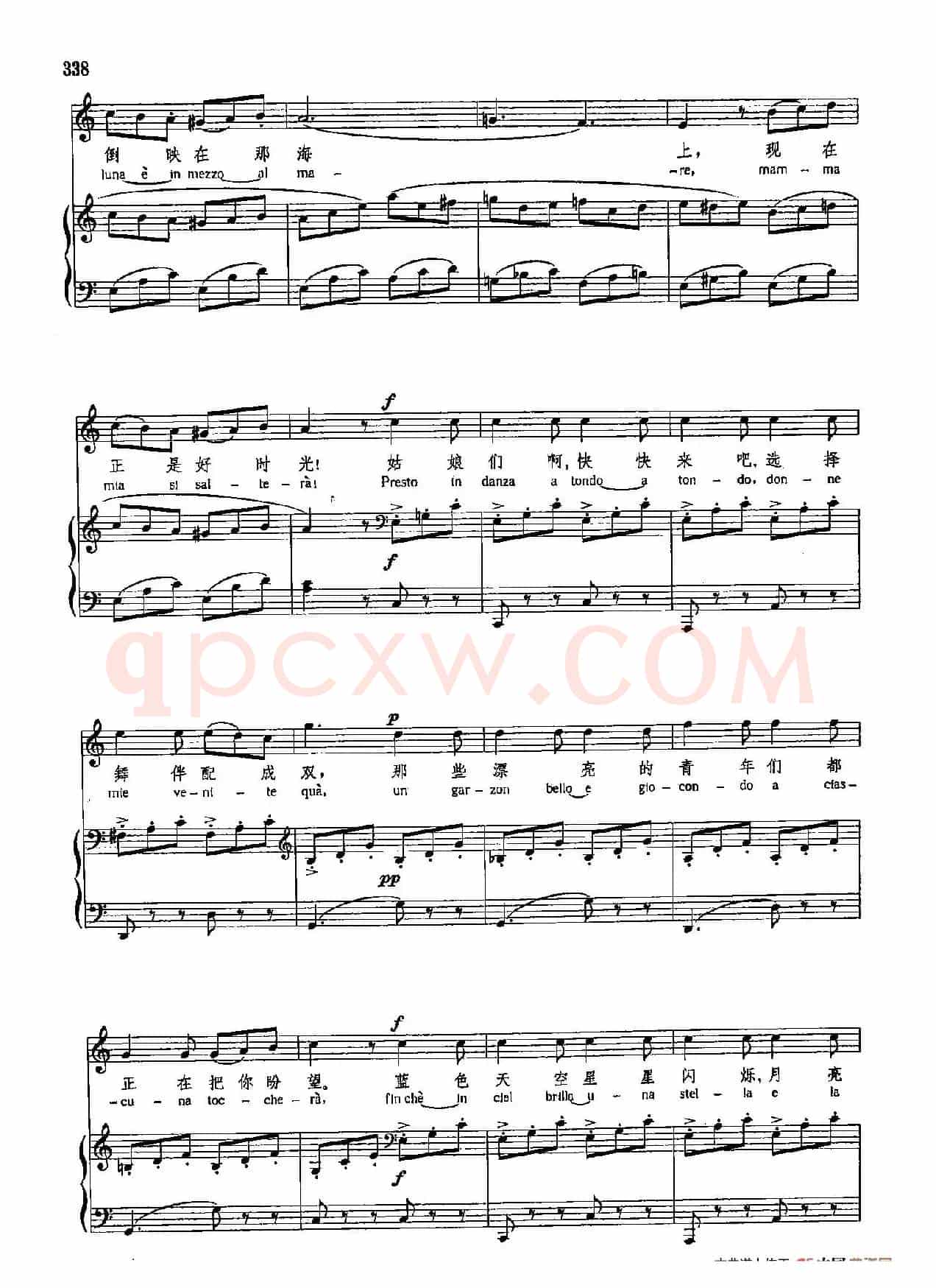 声乐教学曲库4-[意]62舞曲（正谱）
