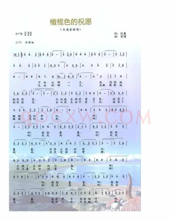 橄榄色的祝愿