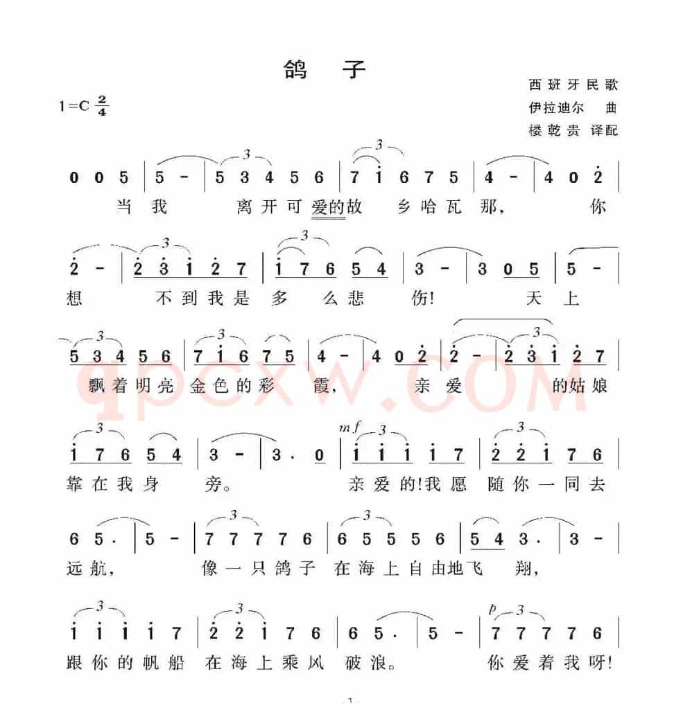 [西班牙] 鸽子