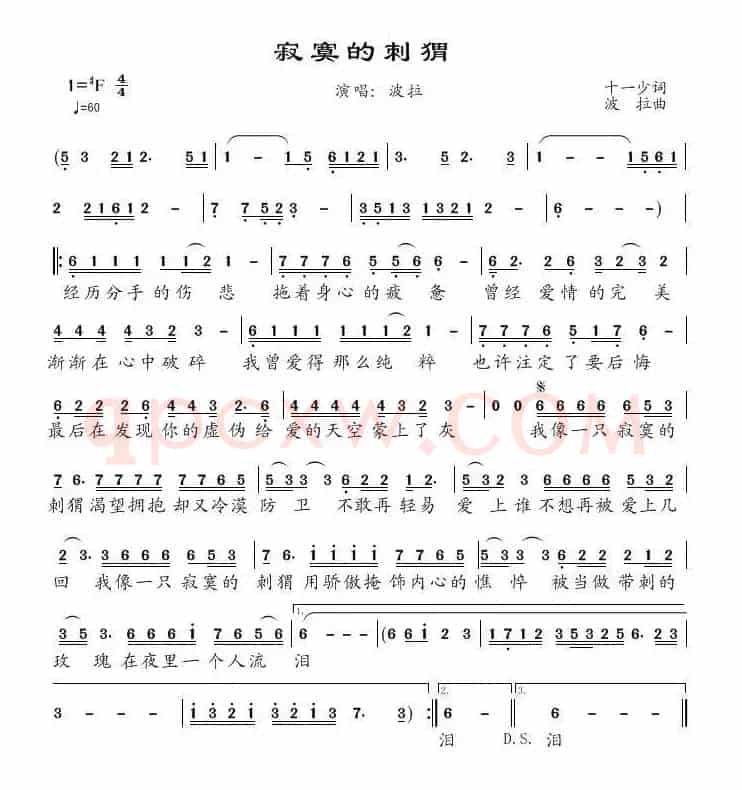 寂寞的刺猬（寂寞的刺猬）