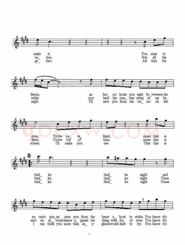 [美] Thriller（颤栗）