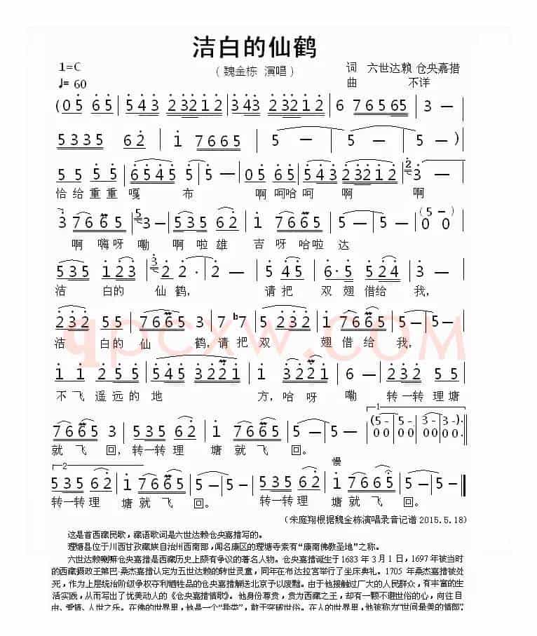 洁白的仙鹤