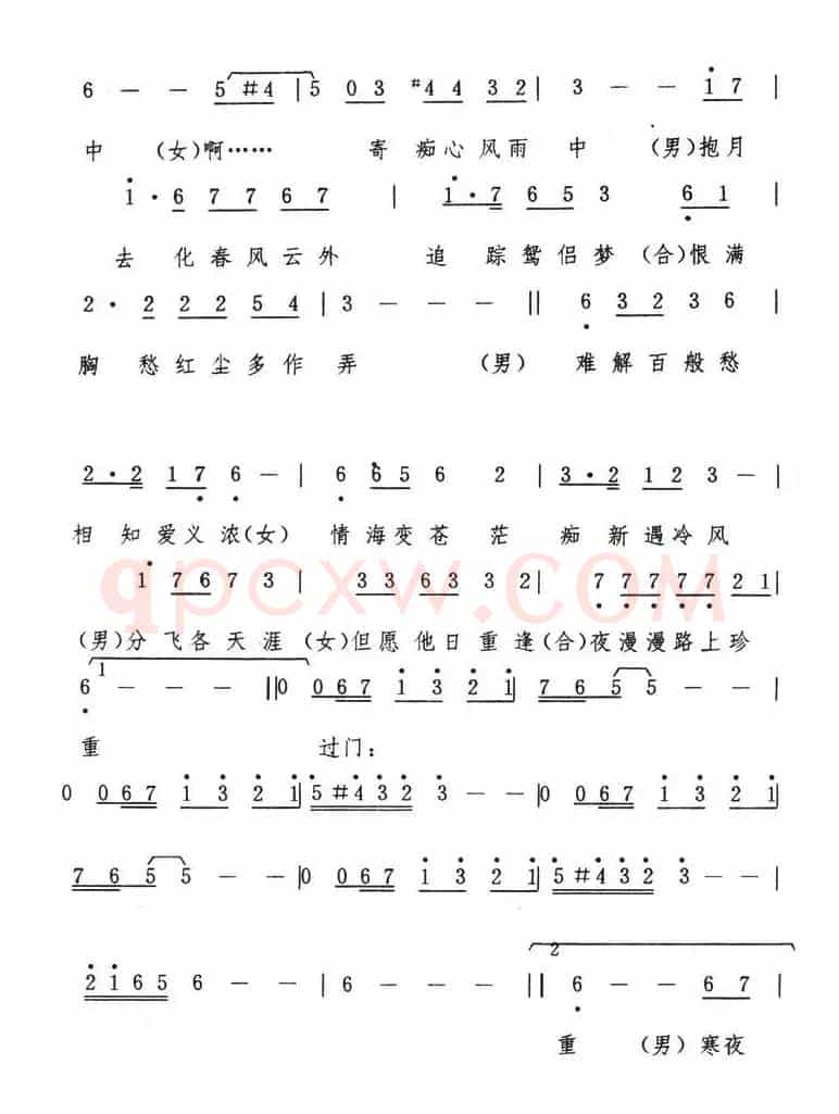 相思在风雨中