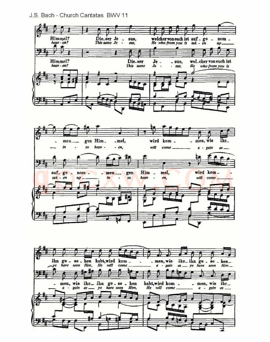 Lobet Gott in Seinen Reicben(颂扬上帝)