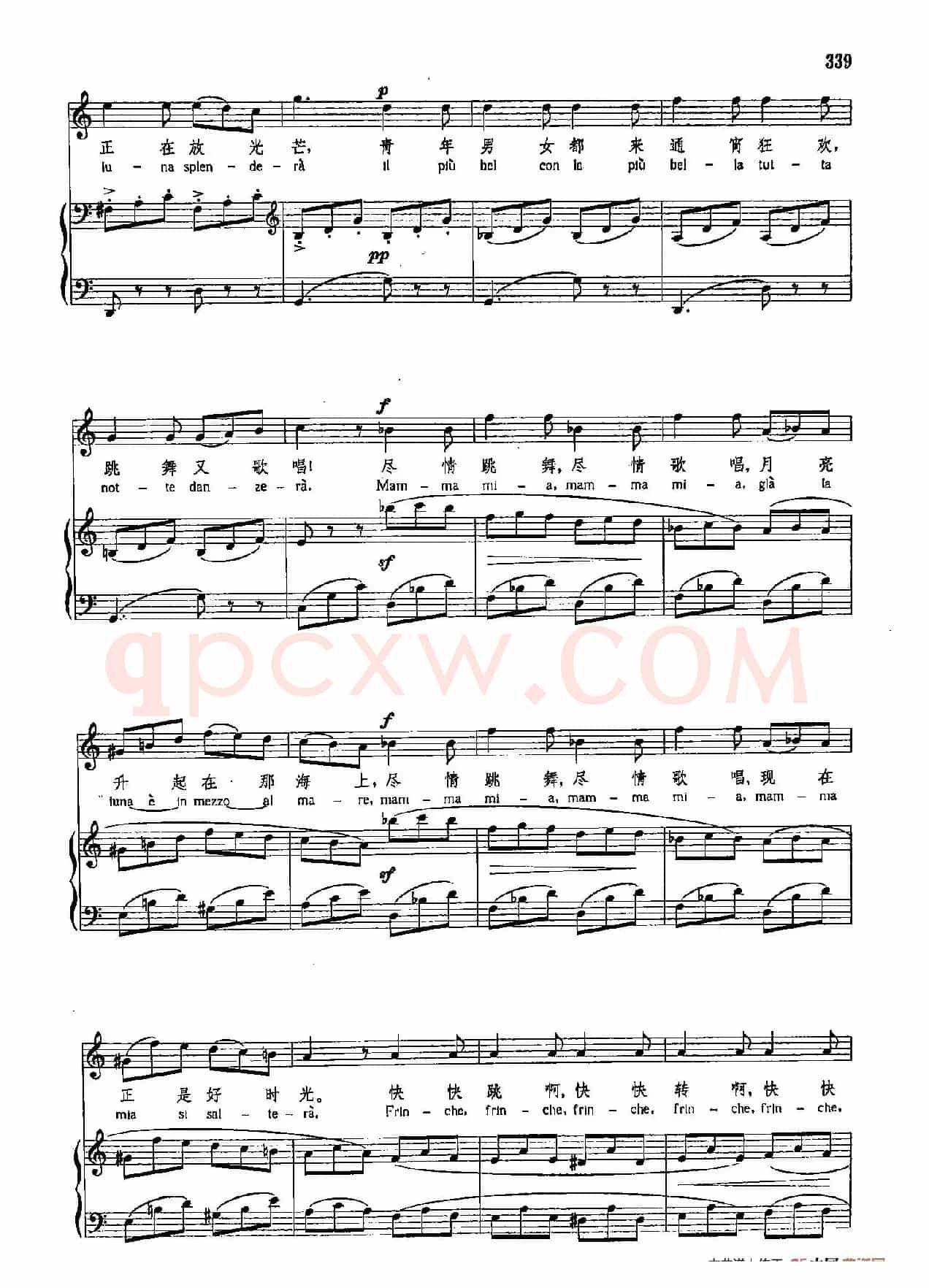 声乐教学曲库4-[意]62舞曲（正谱）