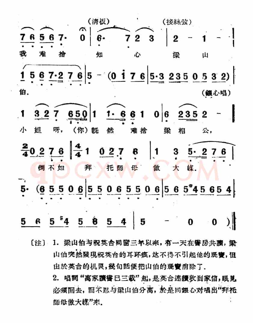 书房（电影越剧《梁山伯与祝英台》选曲）
