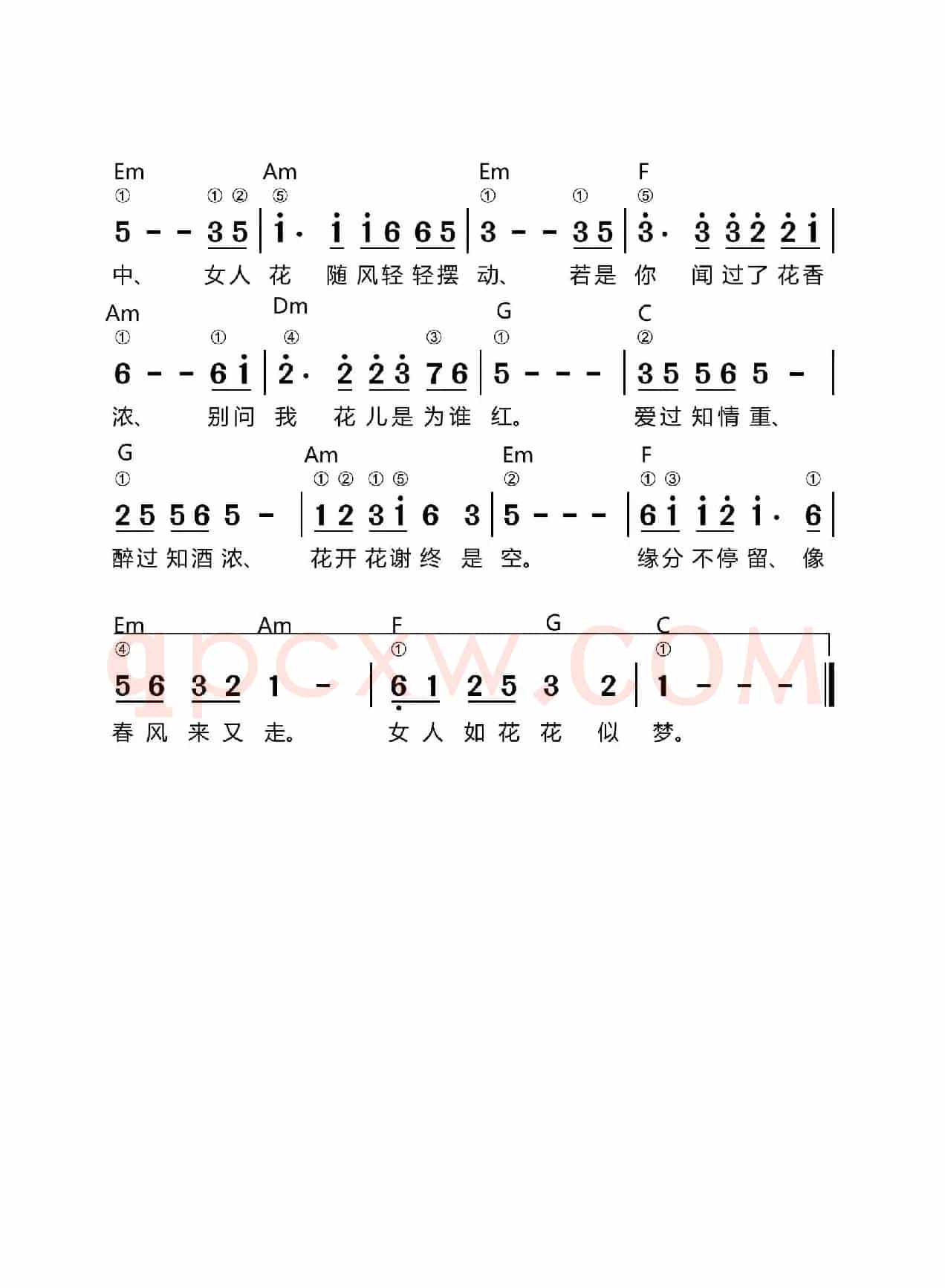 女人花