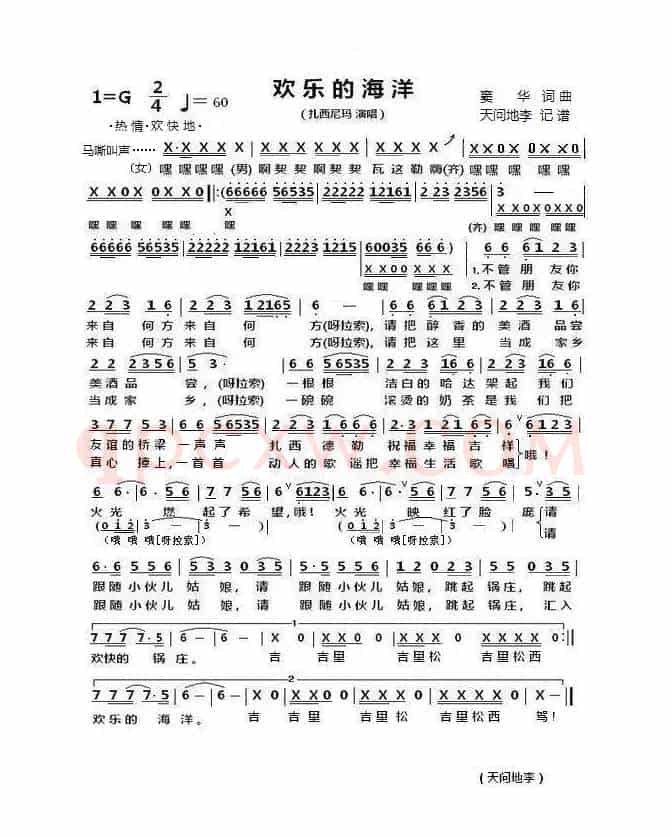 欢乐的海洋