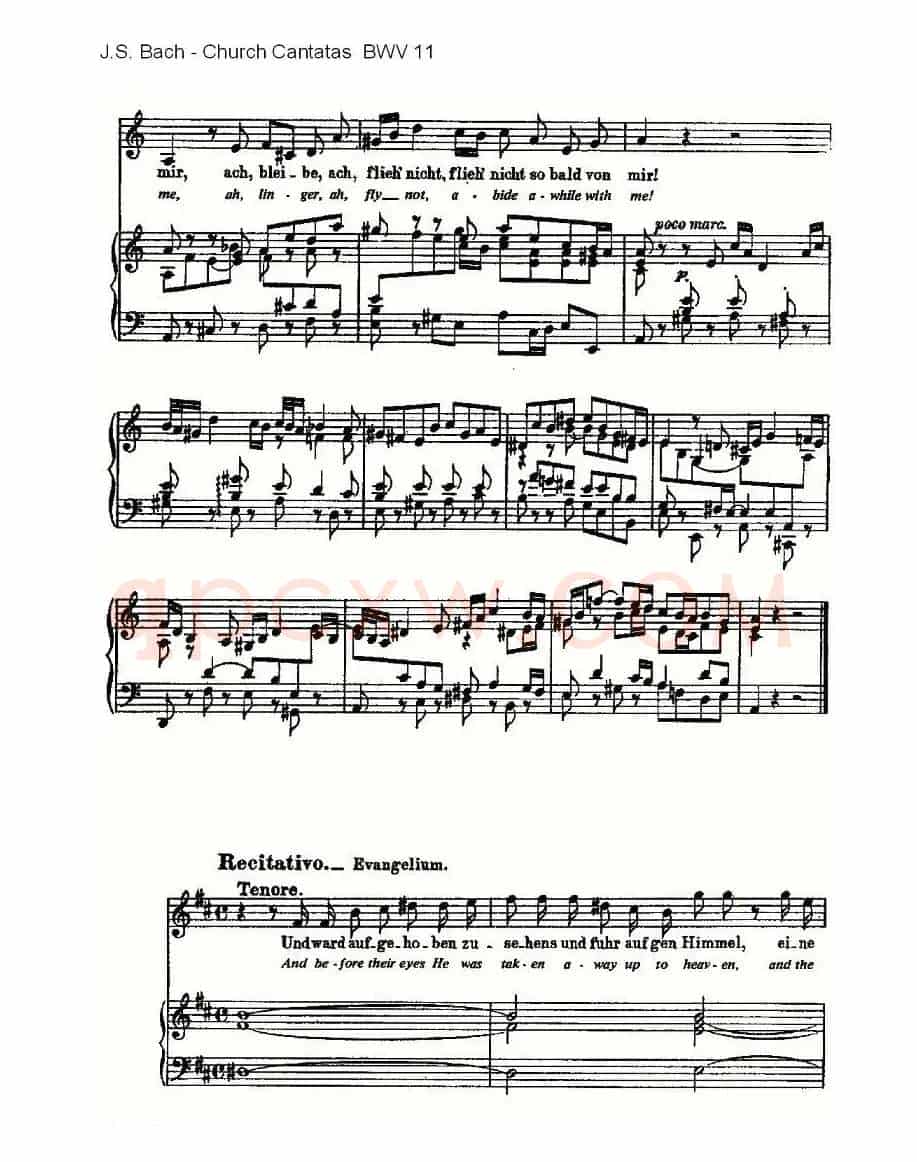 Lobet Gott in Seinen Reicben(颂扬上帝)