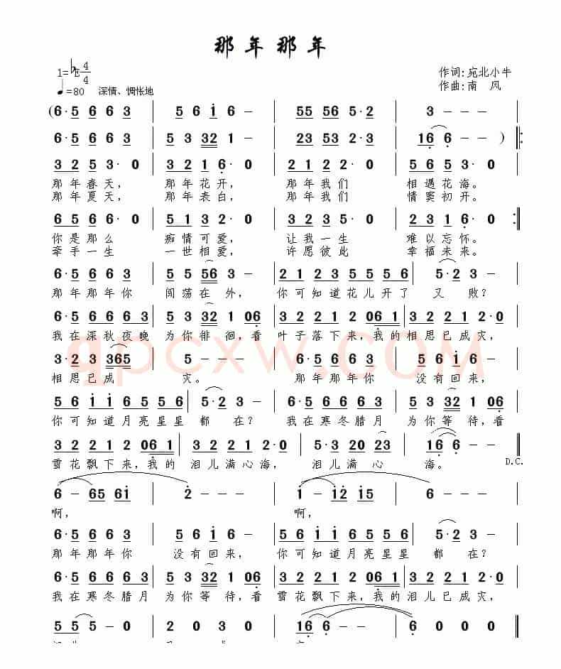 那年 那年