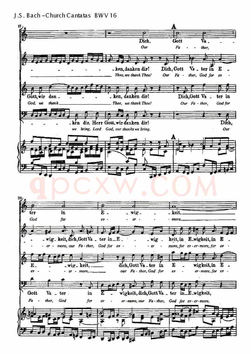 Herr Gott, ich loben wir(上帝我主,我们颂扬您)