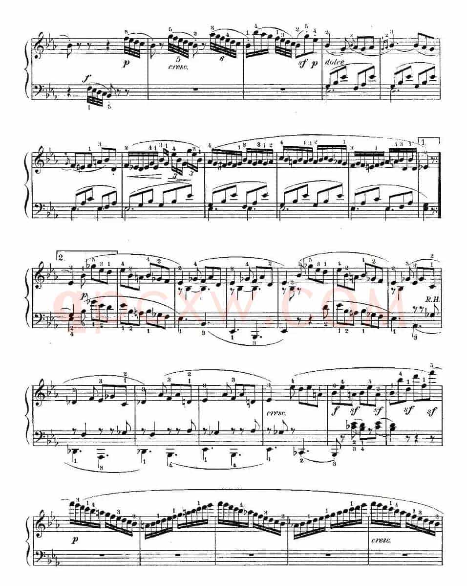 贝多芬钢琴小品（Bagatelles）（Op.33 之1）