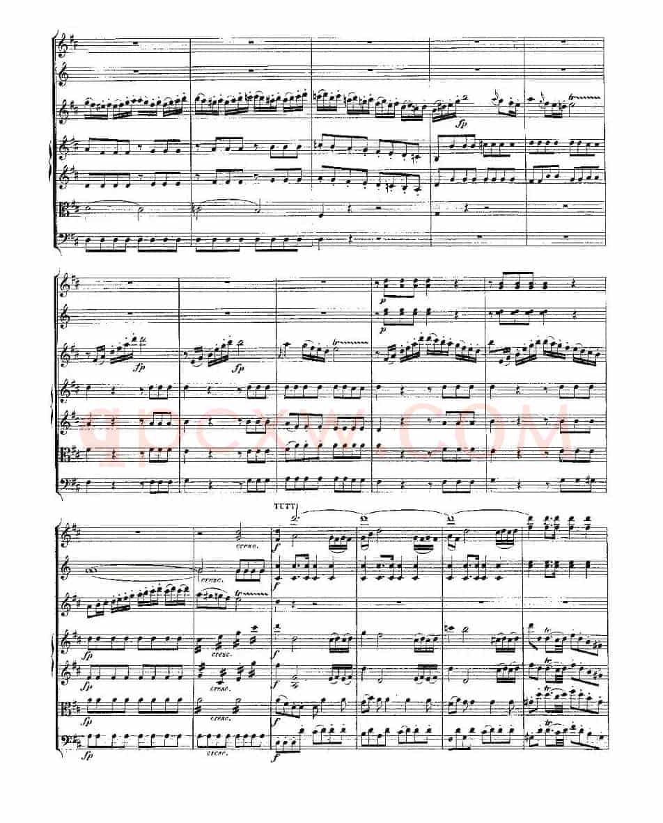 Concerto in D for Flute, K.314(D大调长笛协奏曲)