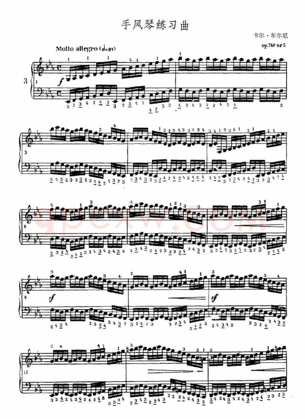手风琴练习曲（3）