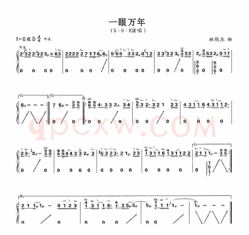 一眼万年