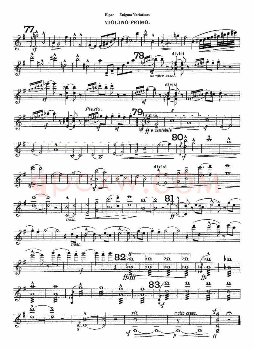 Edward Elgar Enigma Variations