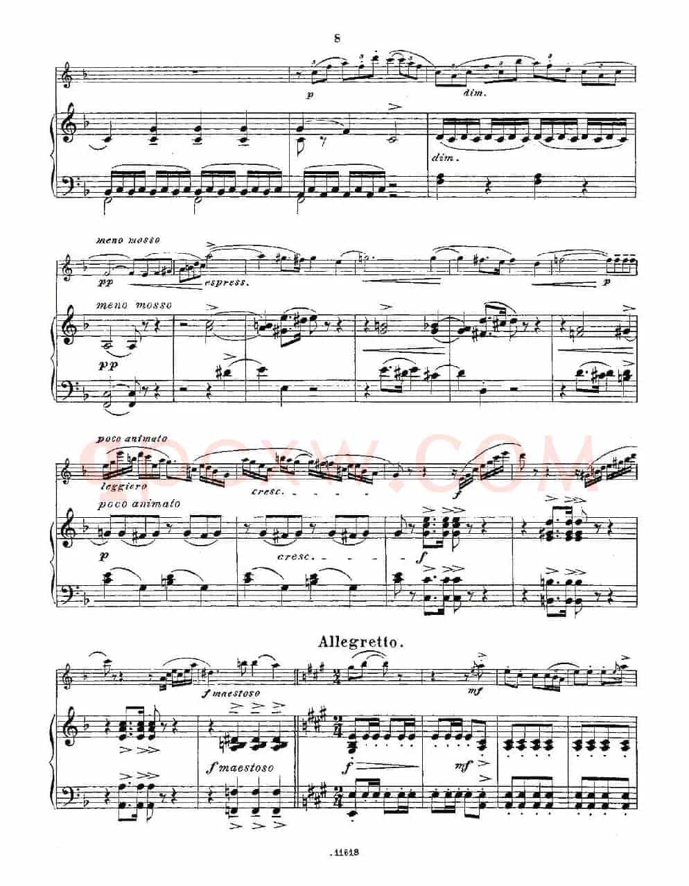 Opern-Transcriptionen.Op.45-3（长笛+钢琴伴奏）