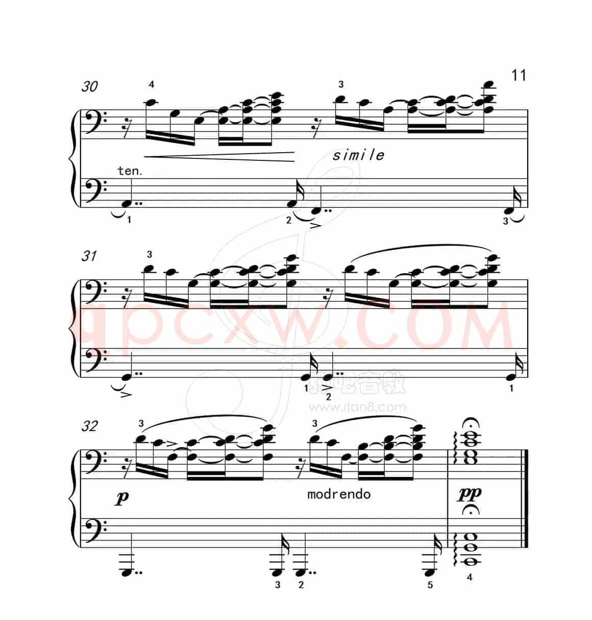 练习曲 10（克拉莫钢琴练习曲60首）