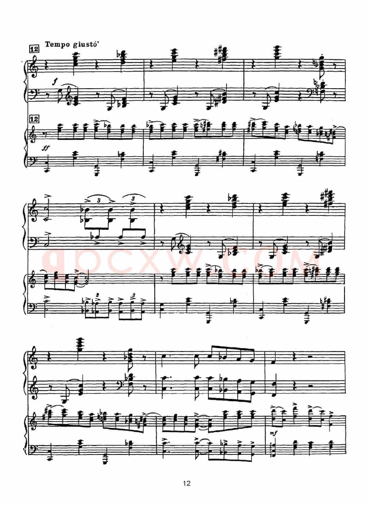 Rhapsody in Blue（蓝色狂想曲）（双钢琴）