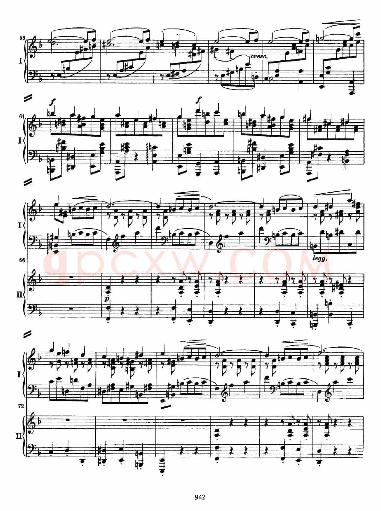降B大调第二钢琴协奏曲 （P41——50）