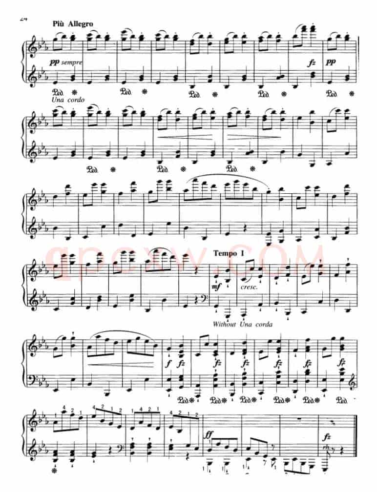 不可不弹的世界钢琴名曲：埃科塞斯舞曲