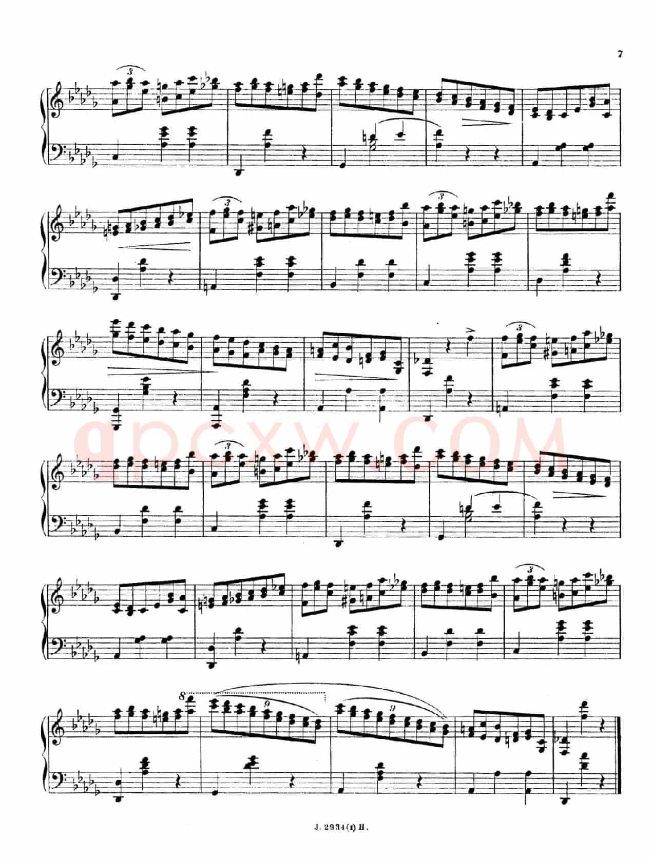 6 Etudes de Concert（6首音乐会练习曲·1）