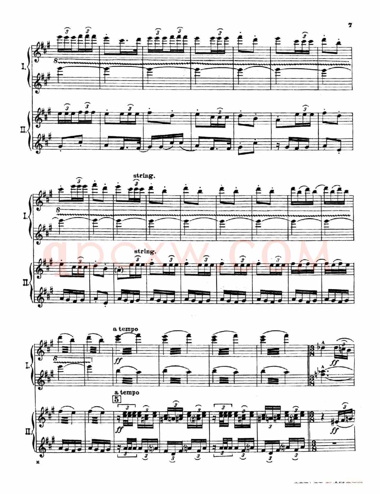 The Pines of Rome(交响诗《罗马的松树》·双钢琴)(第一部分:博尔盖塞别墅的松树)