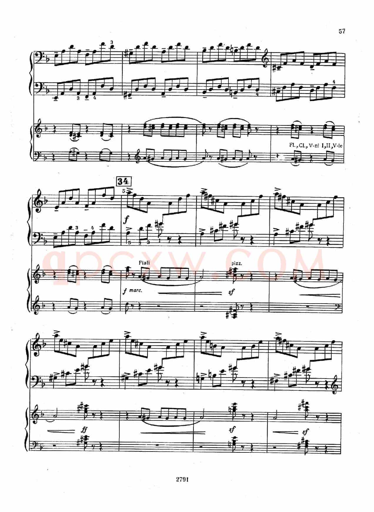 Piano Concerto No.3 in D major, Youth Op.50 - 2 pianos(D大调第三钢琴协奏曲“为青少年而作”Op.50·双钢琴)