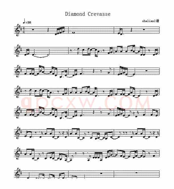 Diamond crevasse（钻石裂痕）