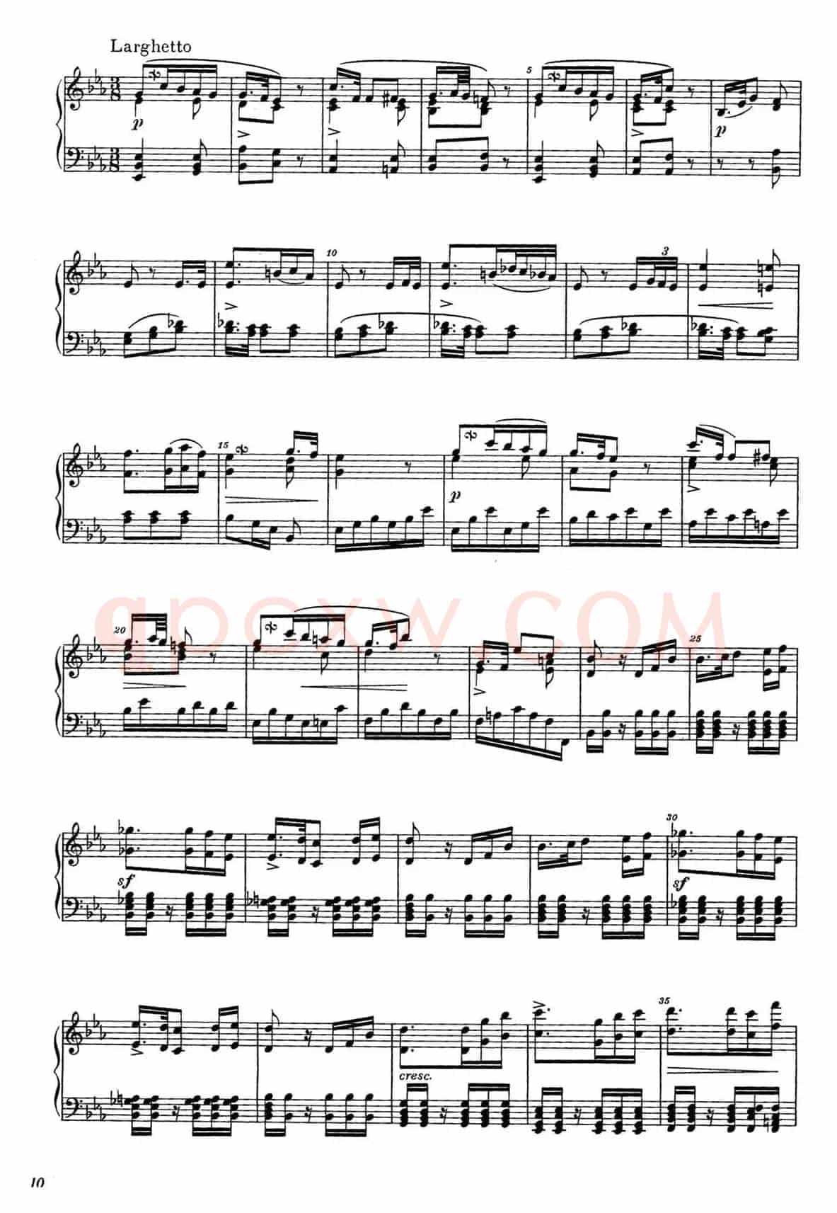 降B大调钢琴奏鸣曲 (Piano Sonata in B-flat Major Op.1)