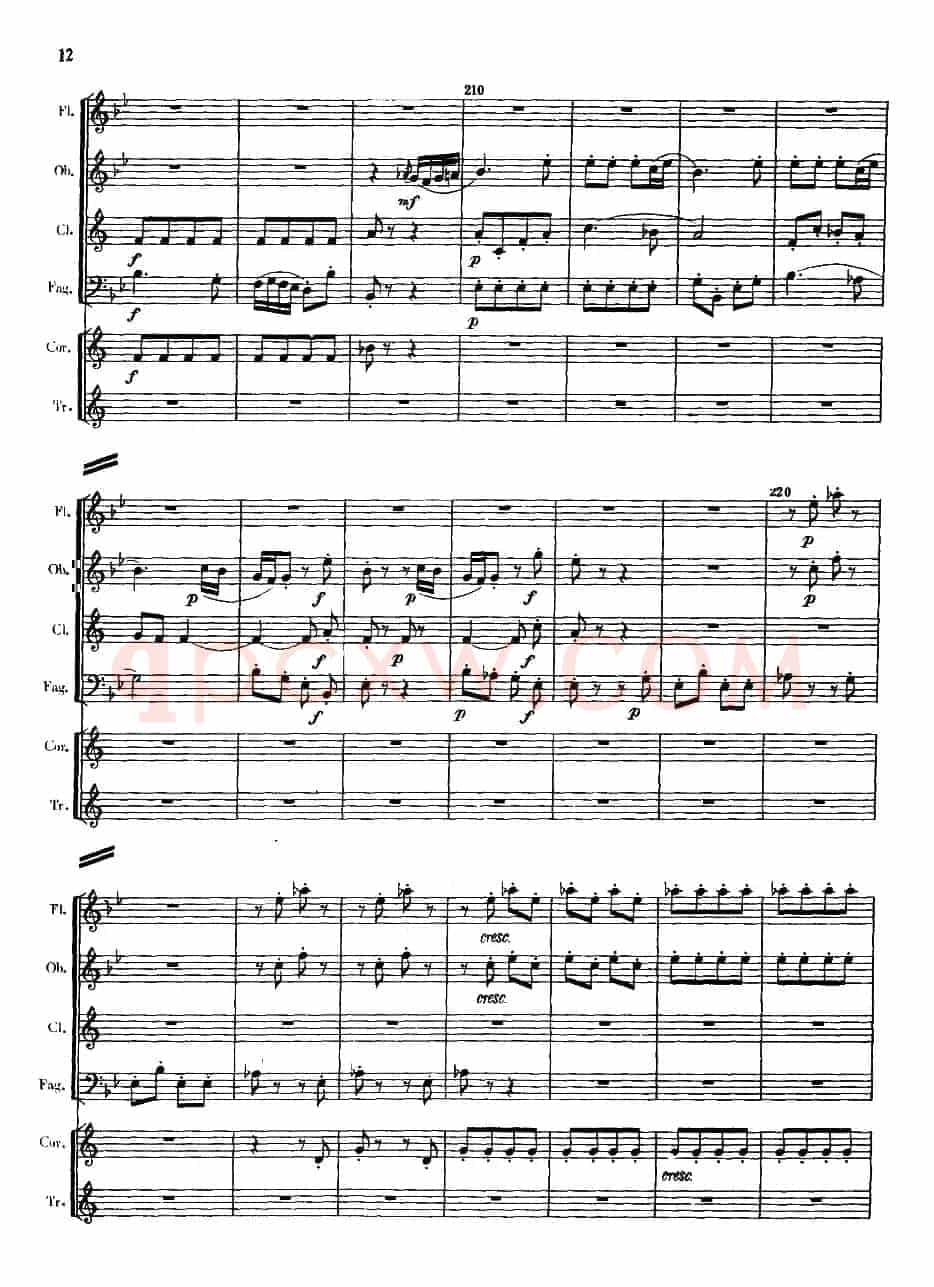 回旋曲（管乐六重奏）