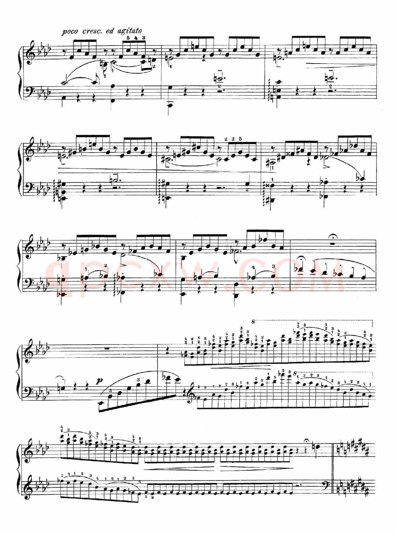 Notturnos S.541(3首夜曲“爱之梦”·3)
