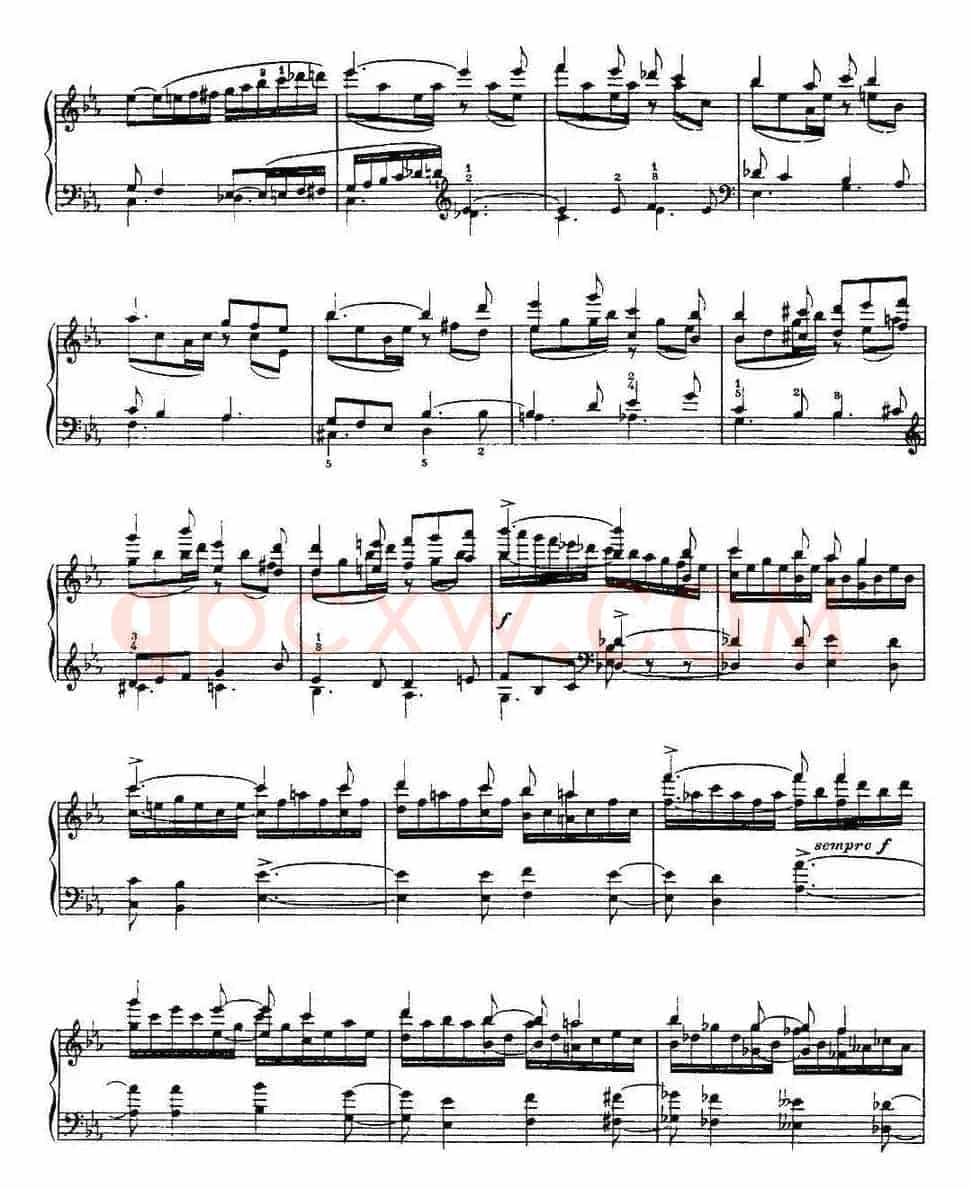 福雷13首船歌：Barcarolle No·12 in E-flat Op·106 bis