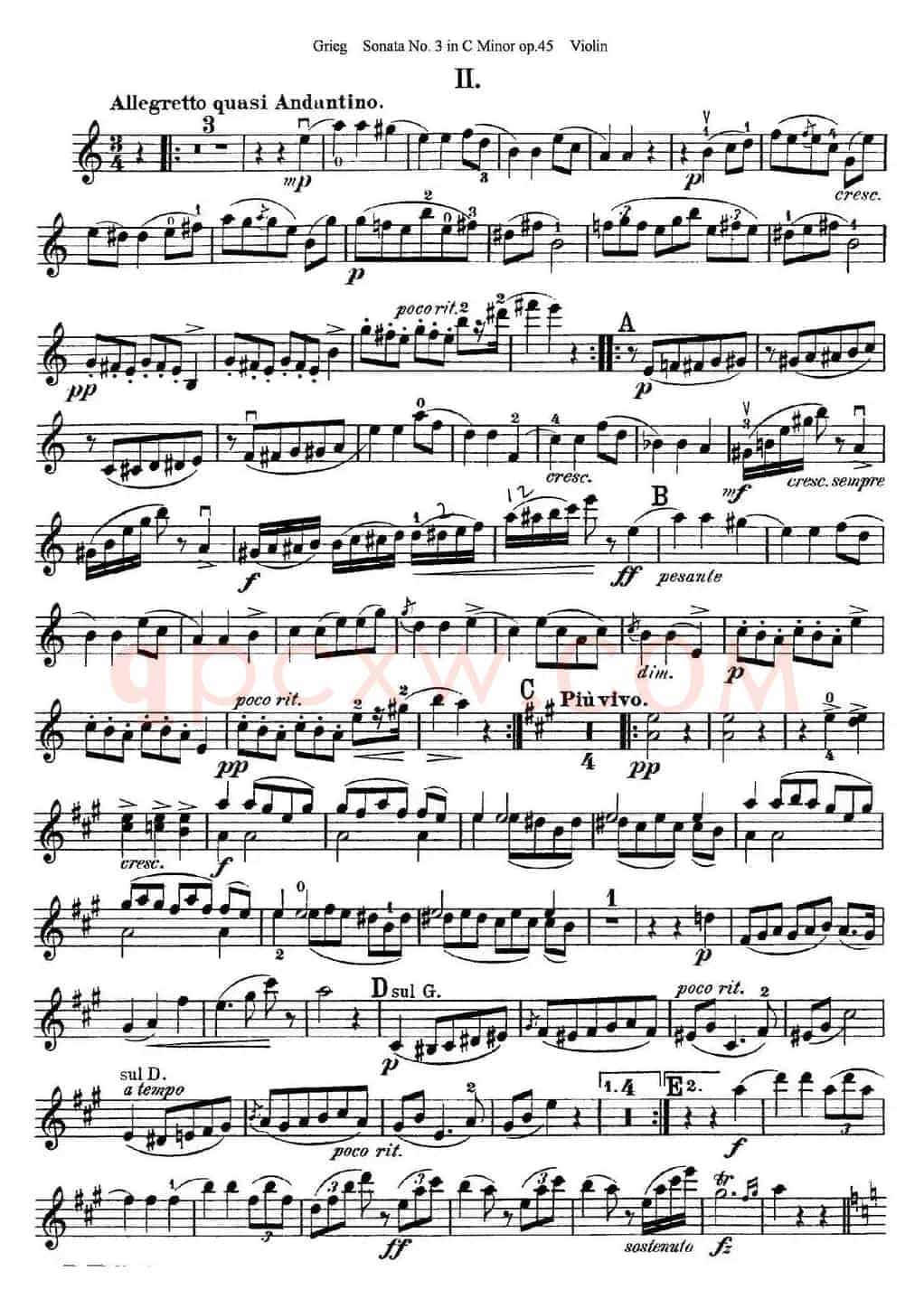 Violin Sonata No.1 Op.3