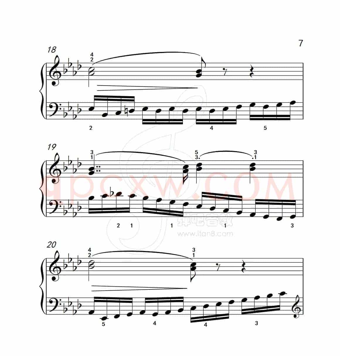 练习曲 8（克拉莫钢琴练习曲60首）