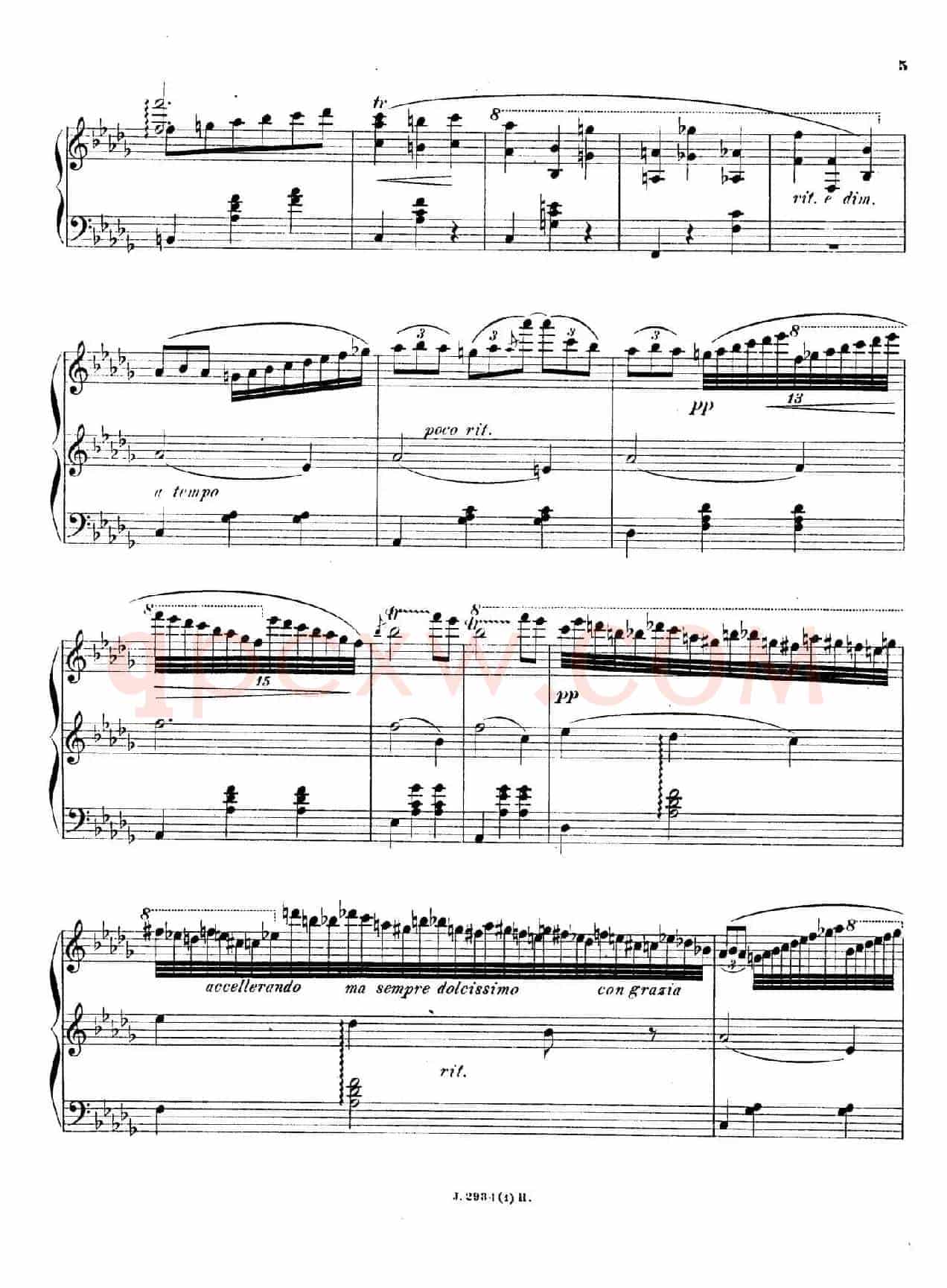 6 Etudes de Concert（6首音乐会练习曲·1）
