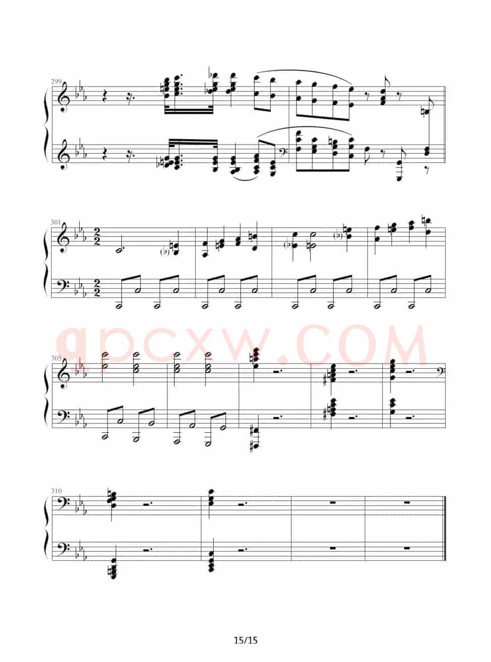 c小调第八钢琴奏鸣曲第一乐章（作品13号“悲怆”）