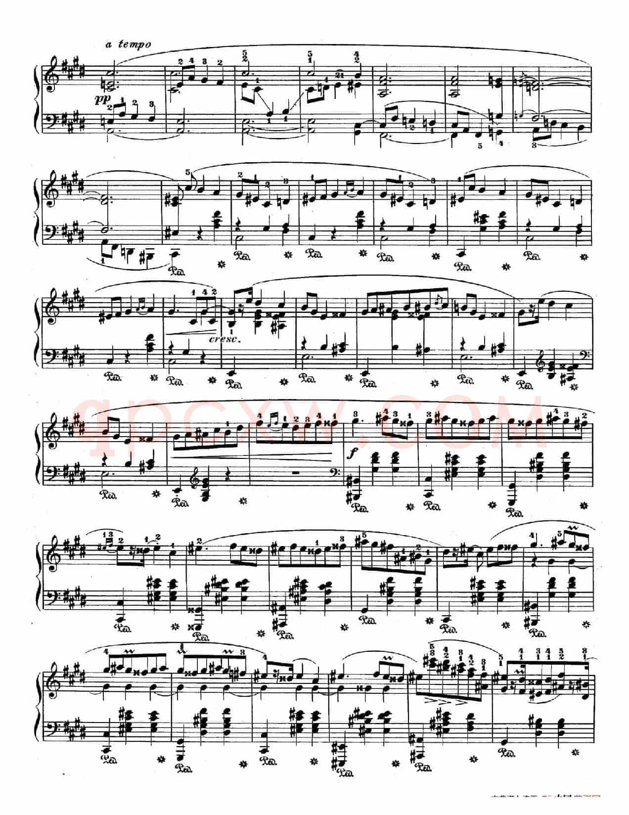 Quatre Mazurkas Op.41(4首玛祖卡·1)