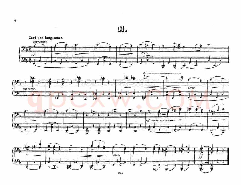 12 Waltzes Op.59 4 Hands（12首圆舞曲·四手联弹·Ⅱ）