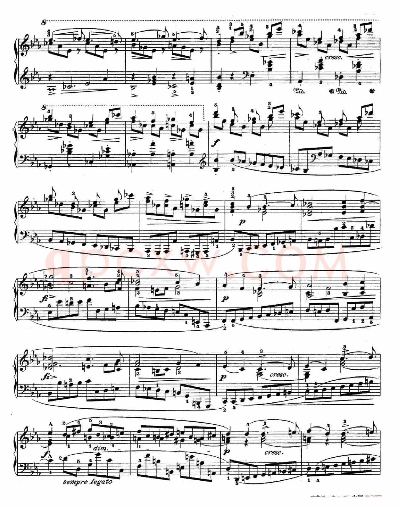 Piano Sonata No.1 in c Minor Op.4 (c小调第一钢琴奏鸣曲)
