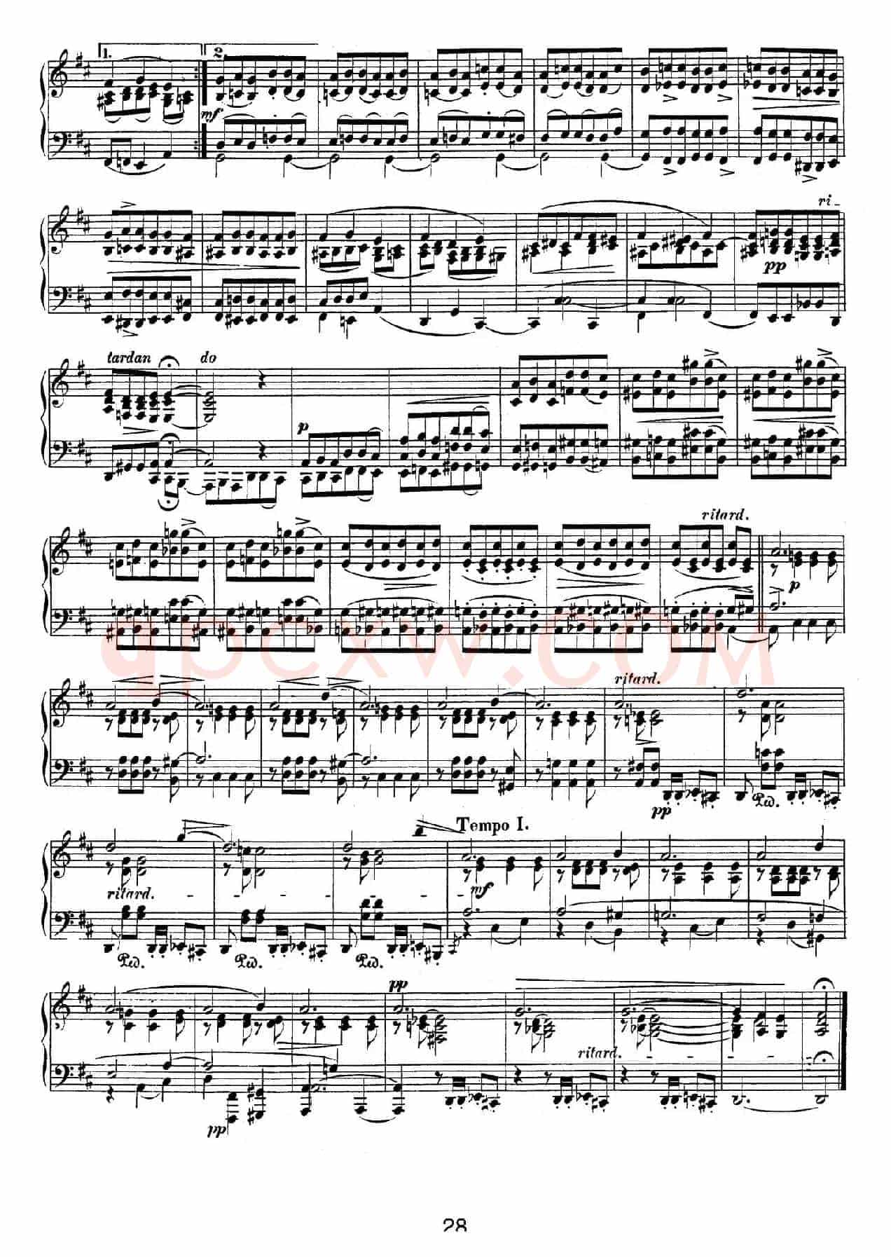 Novelletten Op.21（5）