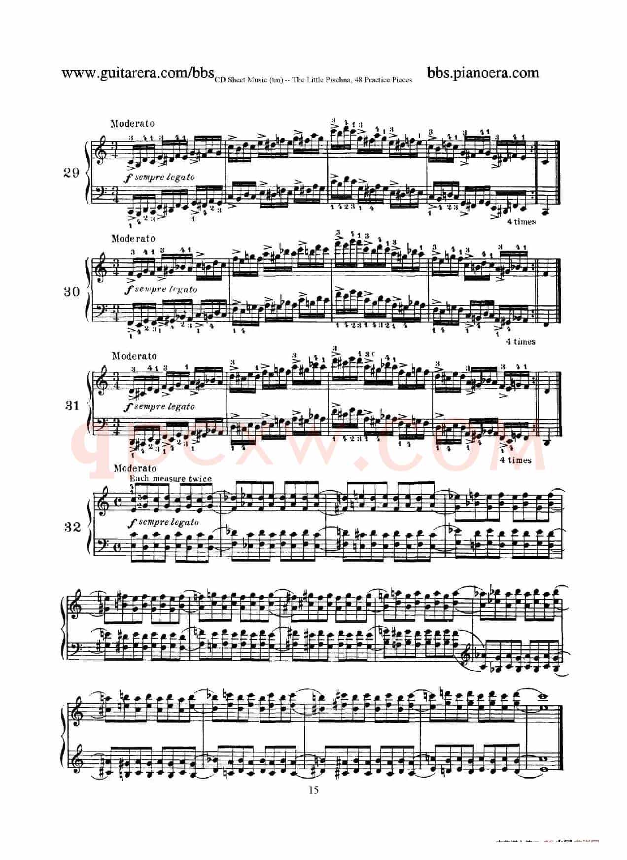 48 Practice Pieces(四十八首钢琴练习曲)
