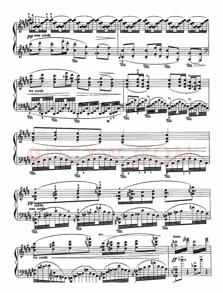 现代钢琴曲：12、水之游戏
