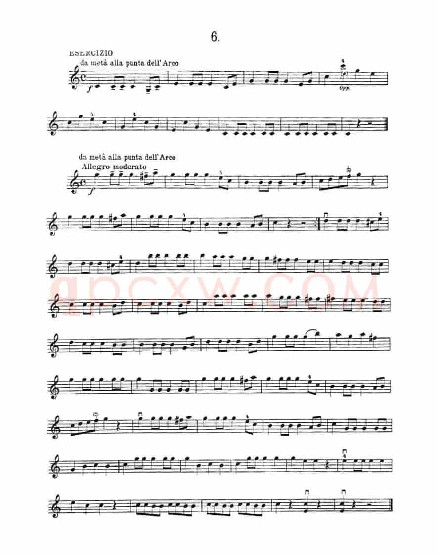 36 Studi Melodici E Facilissimi  Op.48之1—10（36首容易旋律 作品.48）