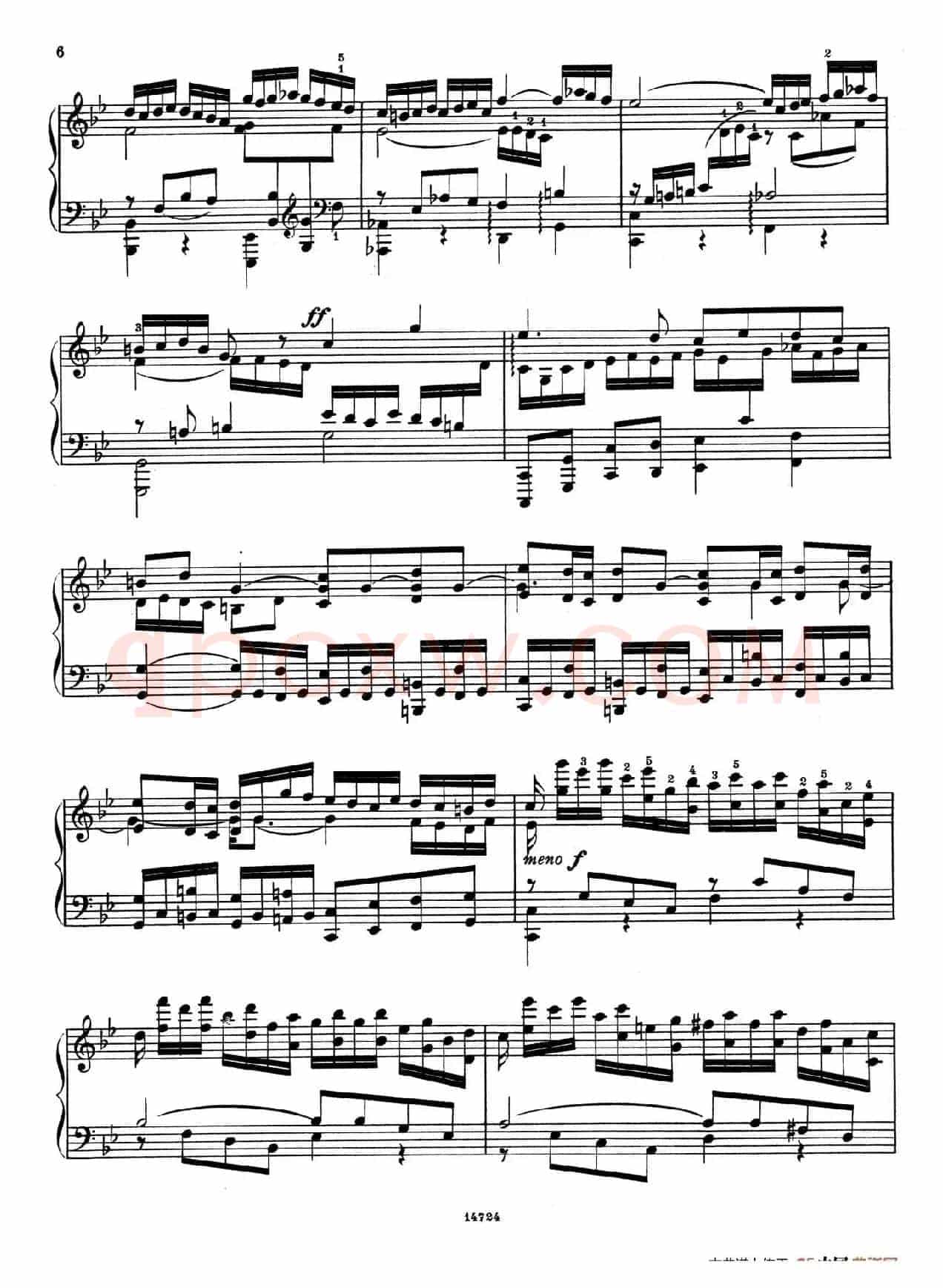 Fugue in g Minor BWV 578(g小调赋格·Borwick改编钢琴独奏版)