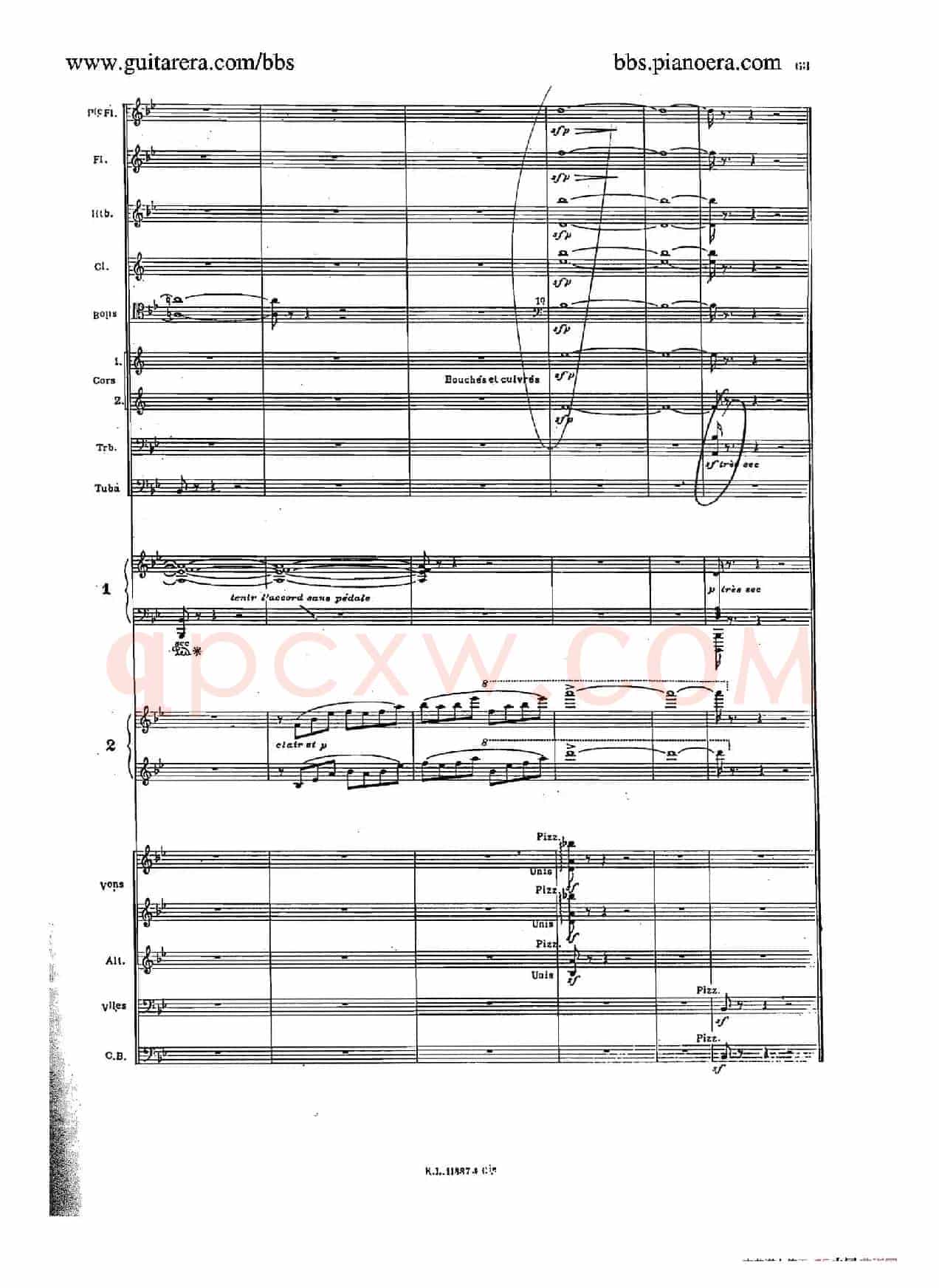 Concerto for 2 Pianos in d Minor(d小调双钢琴协奏曲·总谱)