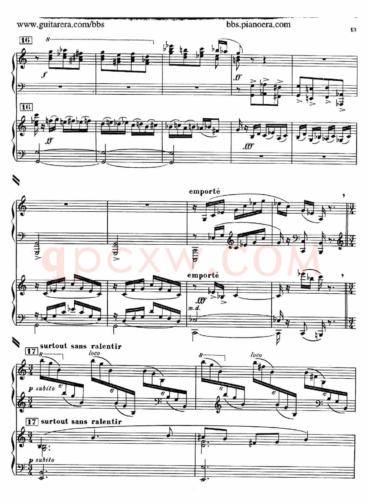 Piano Concerto in c-sharp Minor (升c小调钢琴协奏曲·第一乐章)